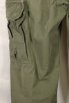 Mid-1960s, estimated XS-S 2nd Model Jungle Fatigue Pants, used.