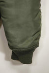 1969 Contract USAF L2-B Light Zone Flight Jacket with patches and rank insignia, used.