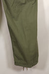 Mid-1960s, estimated XS-S 2nd Model Jungle Fatigue Pants, used.