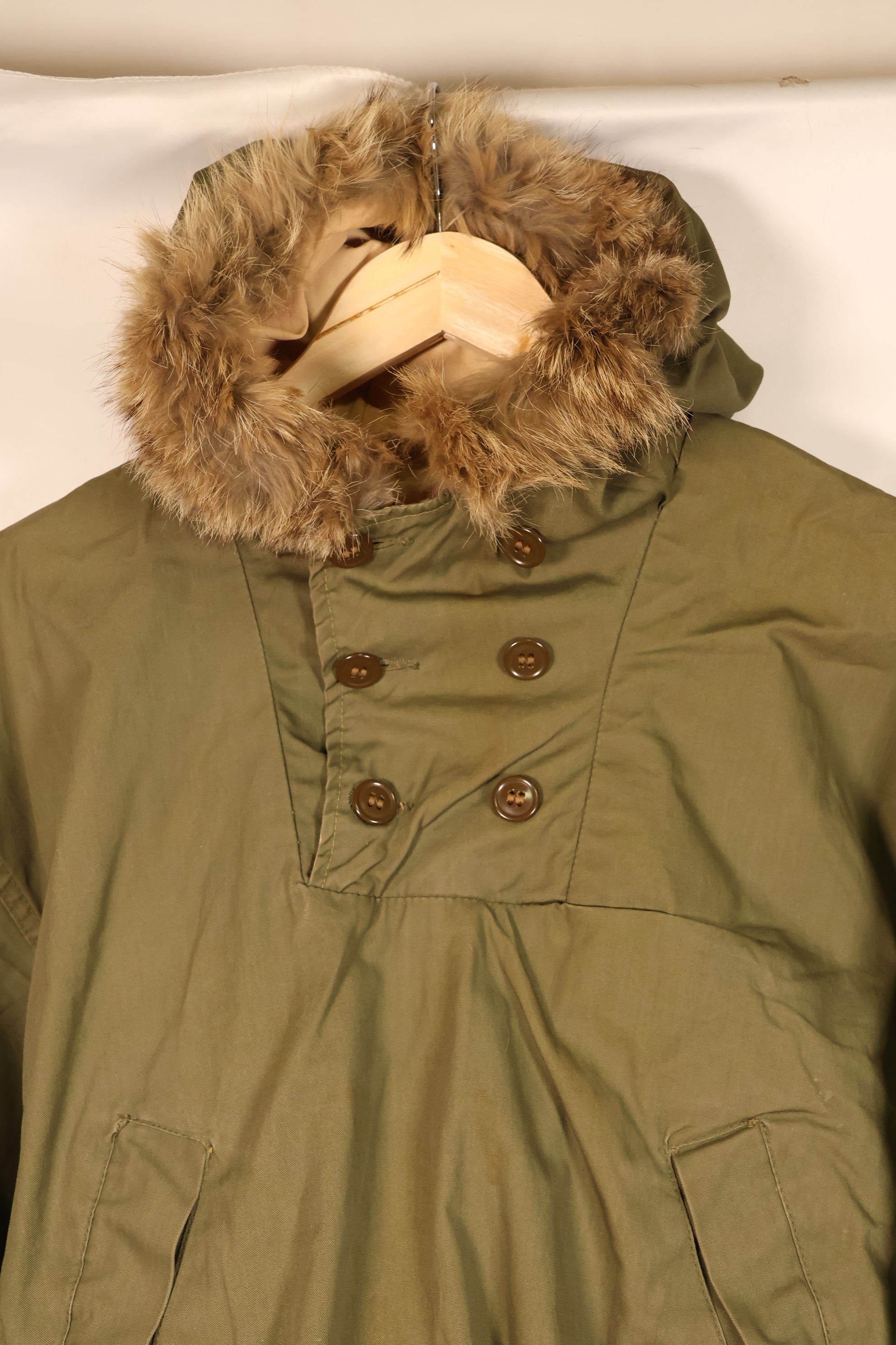 1940s, Size S–M, U.S. Army, M-1942 Ski Parka, Short Length, Used