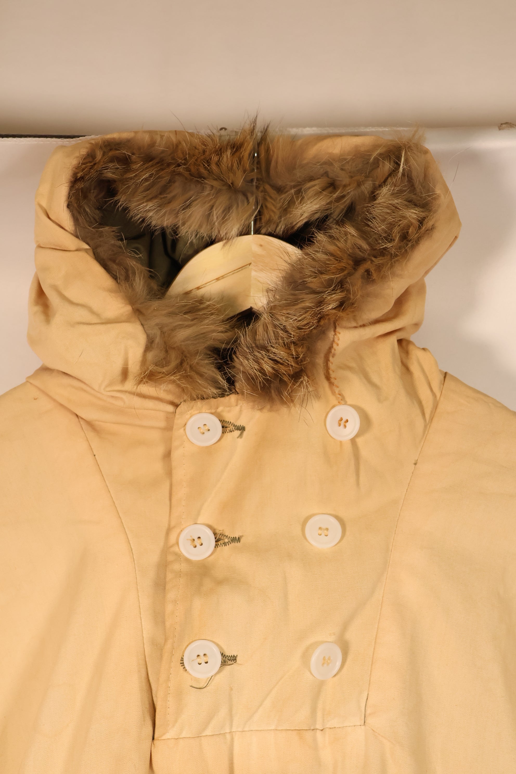 1940s, Size S–M, U.S. Army, M-1942 Ski Parka, Short Length, Used