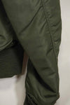 1969 Contract USAF L2-B Light Zone Flight Jacket with patches and rank insignia, used.