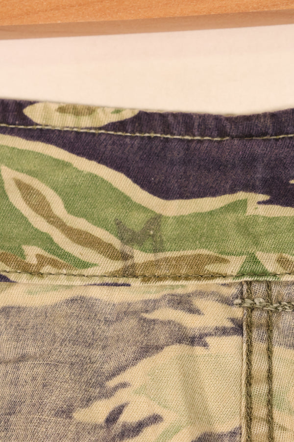 Late 1960s, A-M, Late War Lightweight Pattern, Asian Cut, Tiger Stripe Pants, Slightly Faded