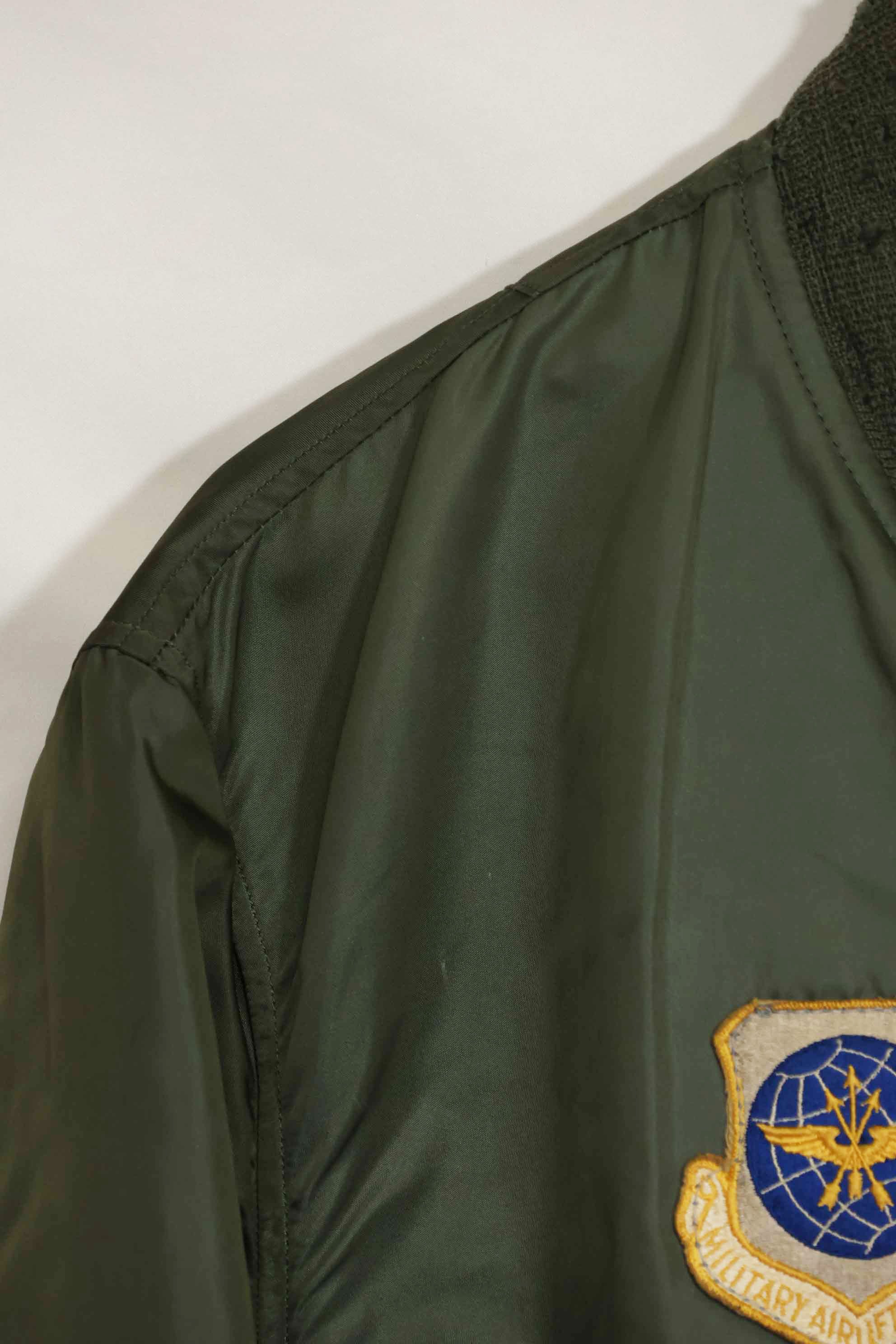 1968年契約　アメリカ空軍　L2-B ライトゾーン　フライトジャケット　Largeサイズ　中古品