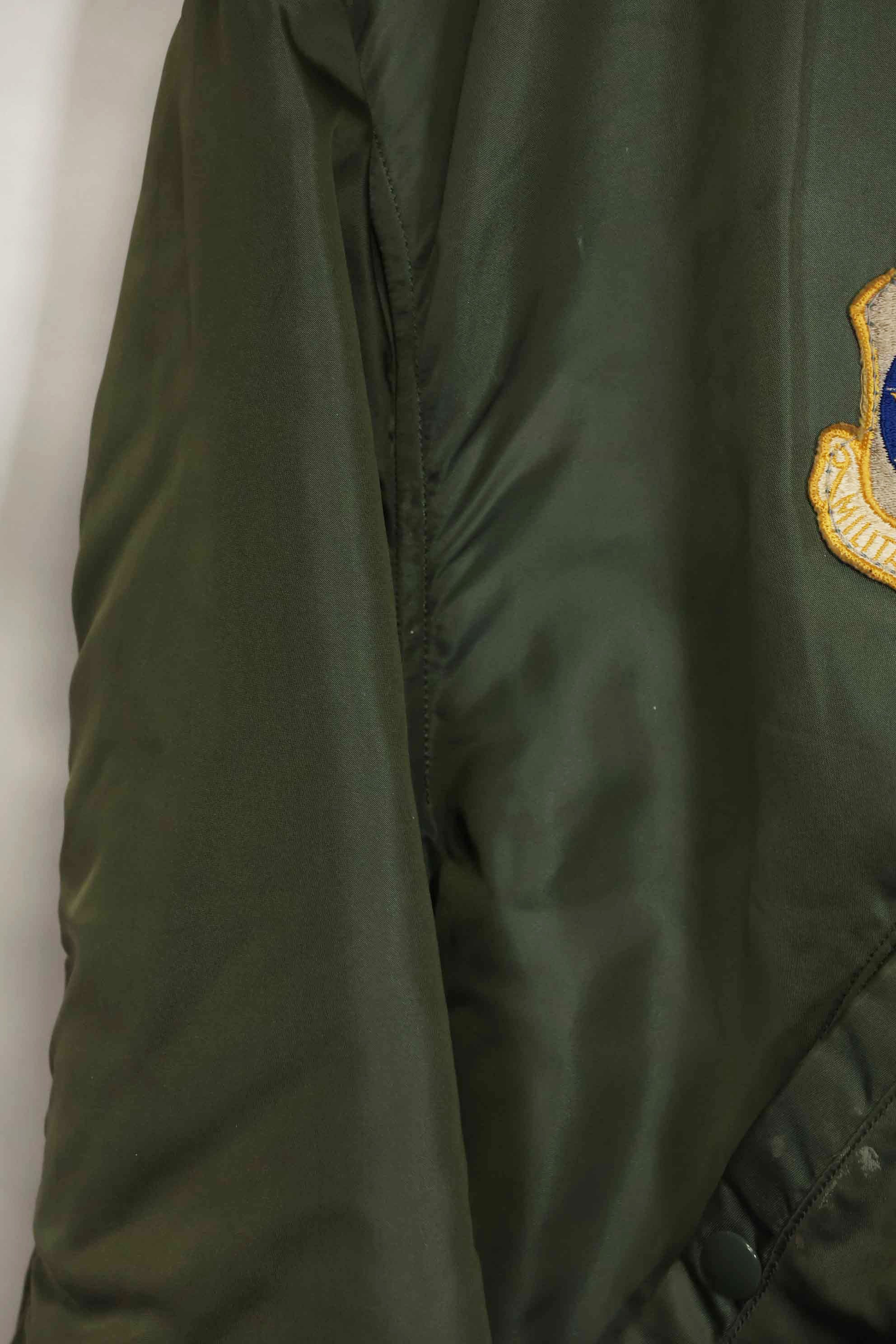 1968年契約　アメリカ空軍　L2-B ライトゾーン　フライトジャケット　Largeサイズ　中古品