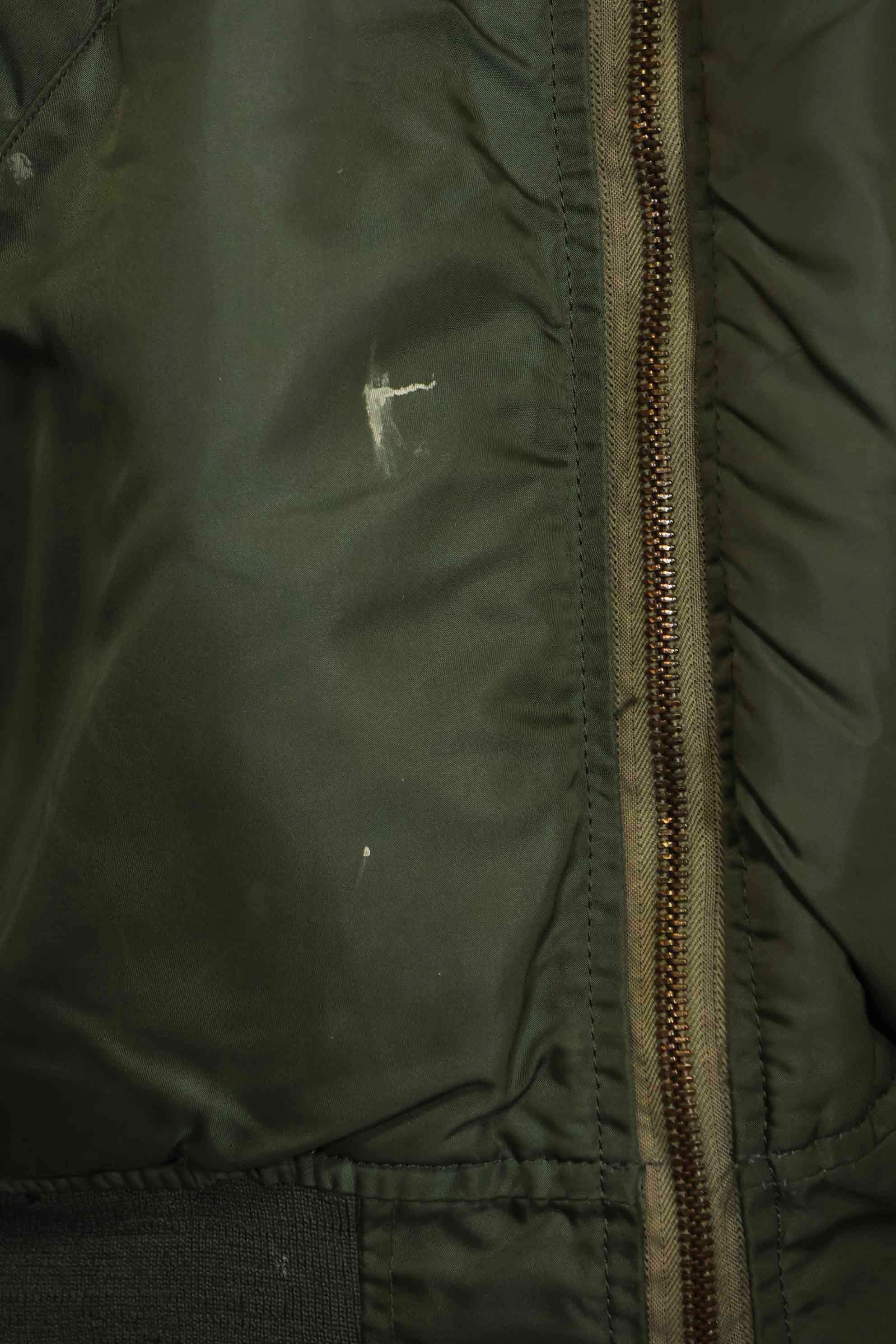 1968年契約　アメリカ空軍　L2-B ライトゾーン　フライトジャケット　Largeサイズ　中古品