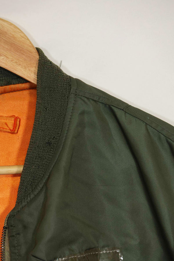 1968年契約　アメリカ空軍　L2-B ライトゾーン　フライトジャケット　Largeサイズ　中古品