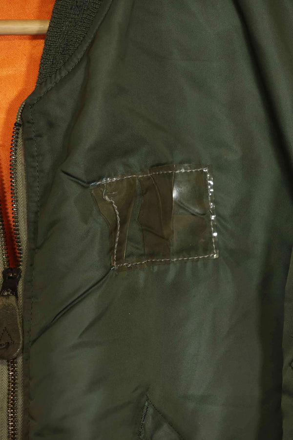 1968年契約　アメリカ空軍　L2-B ライトゾーン　フライトジャケット　Largeサイズ　中古品