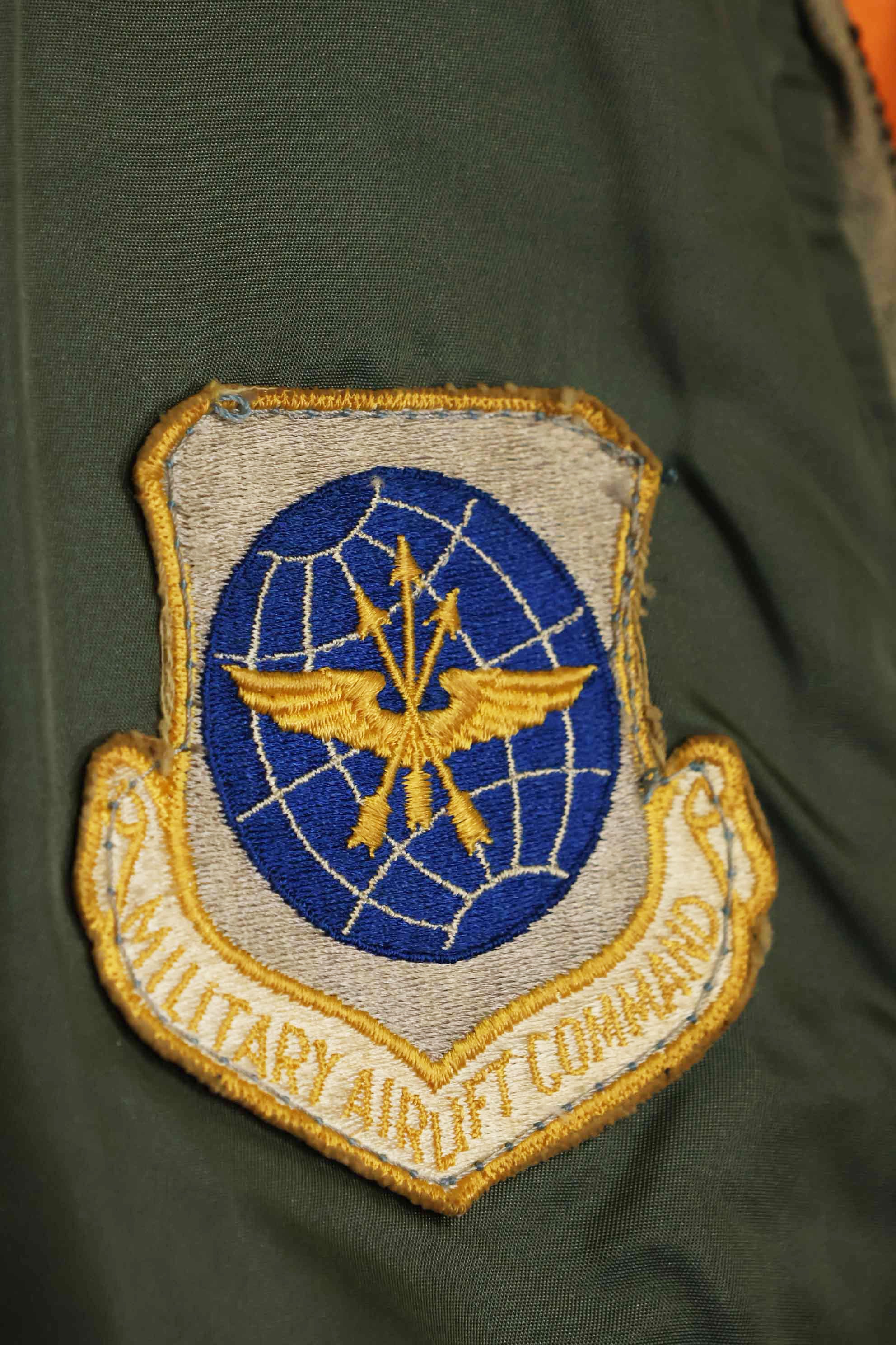 1968年契約　アメリカ空軍　L2-B ライトゾーン　フライトジャケット　Largeサイズ　中古品