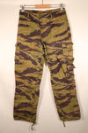 Late 1960s, A-M, Late War Pattern, Heavyweight Fabric, Tiger Stripe Pants, Asian Cut, Used