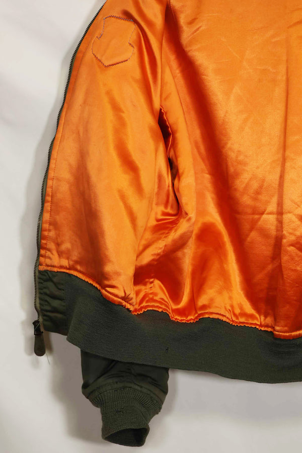 1968年契約　アメリカ空軍　L2-B ライトゾーン　フライトジャケット　Largeサイズ　中古品