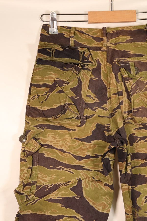 Late 1960s, A-M, Late War Pattern, Heavyweight Fabric, Tiger Stripe Pants, Asian Cut, Used