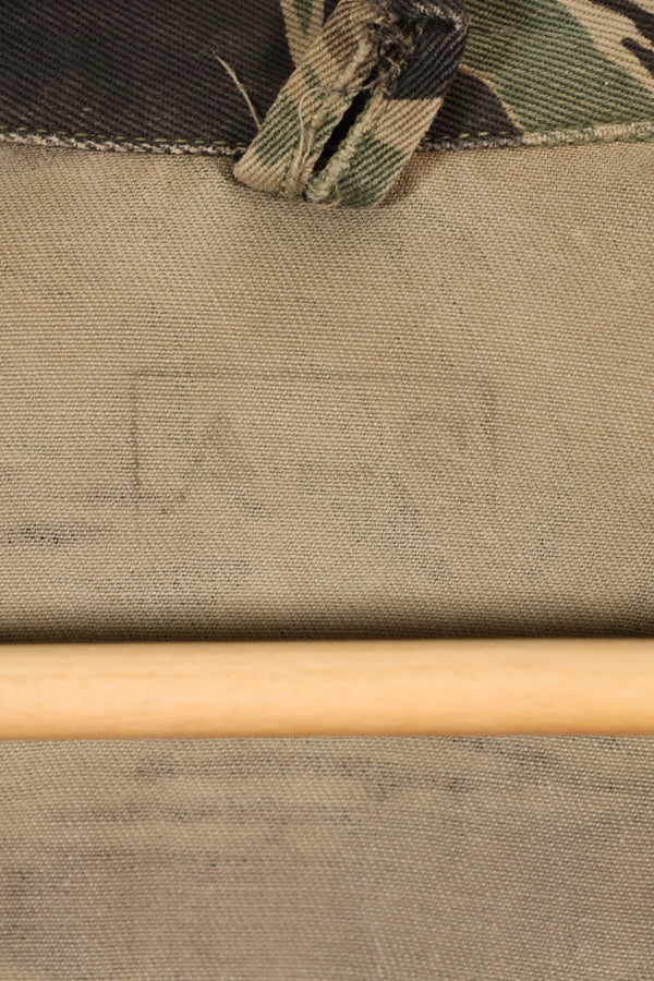 1960s½ A-S 日本银虎衬衫，虎纹，局部有改动，使用过。