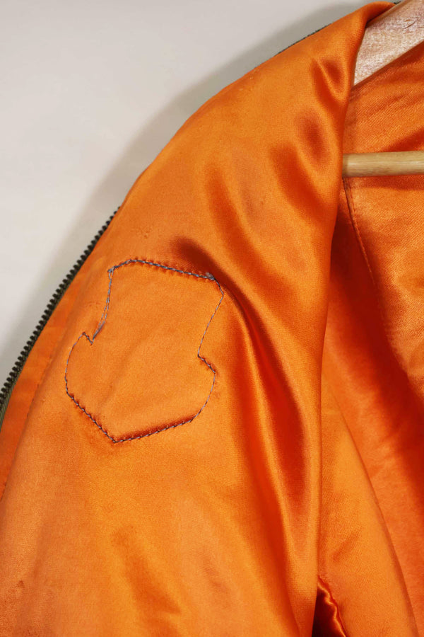 1968年契約　アメリカ空軍　L2-B ライトゾーン　フライトジャケット　Largeサイズ　中古品