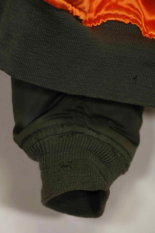 1968年契約　アメリカ空軍　L2-B ライトゾーン　フライトジャケット　Largeサイズ　中古品