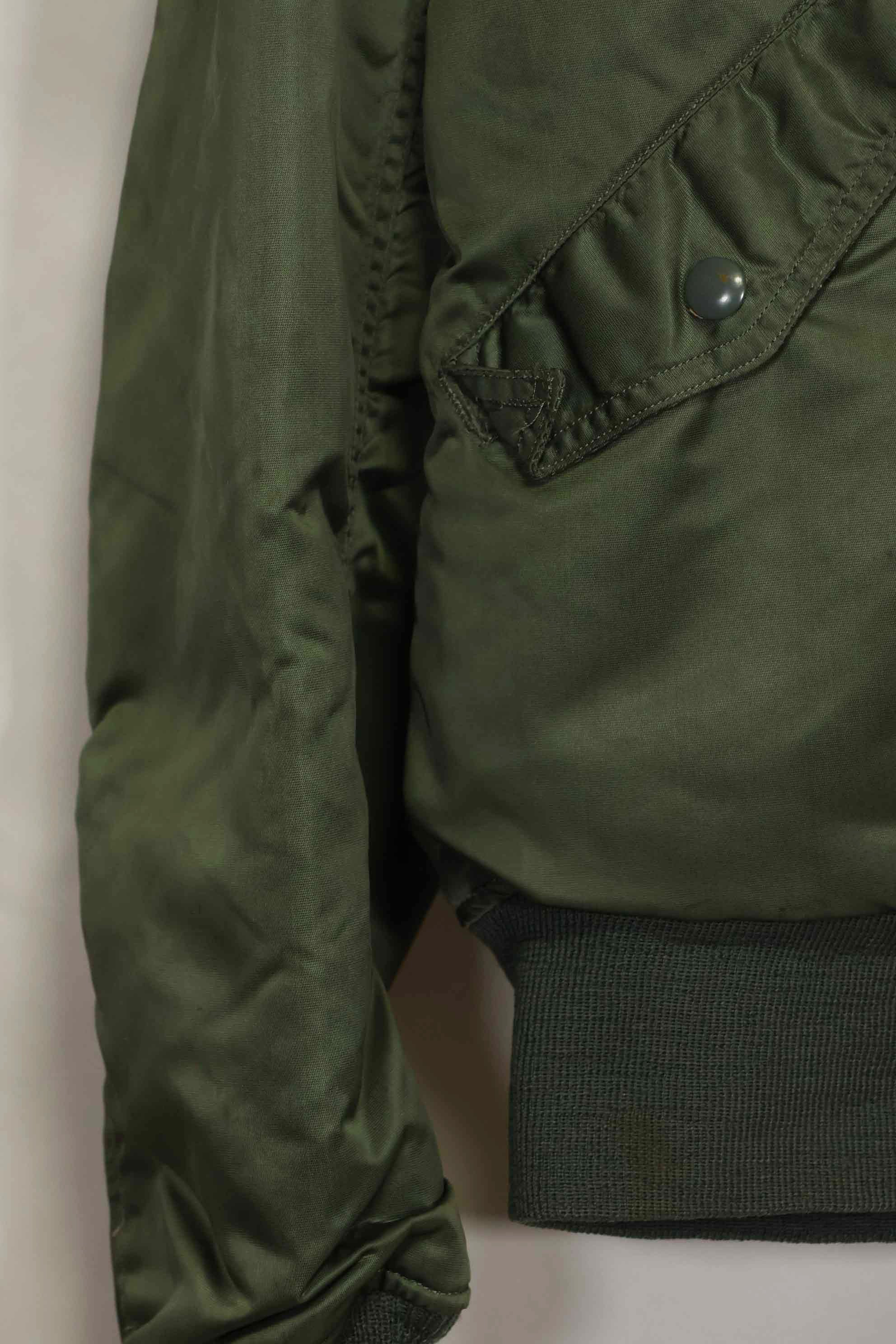 1960年契約　81st Fighter Wing　アメリカ空軍　L2-B　ファイターパイロット　ライトゾーン　フライトジャケット　中古品