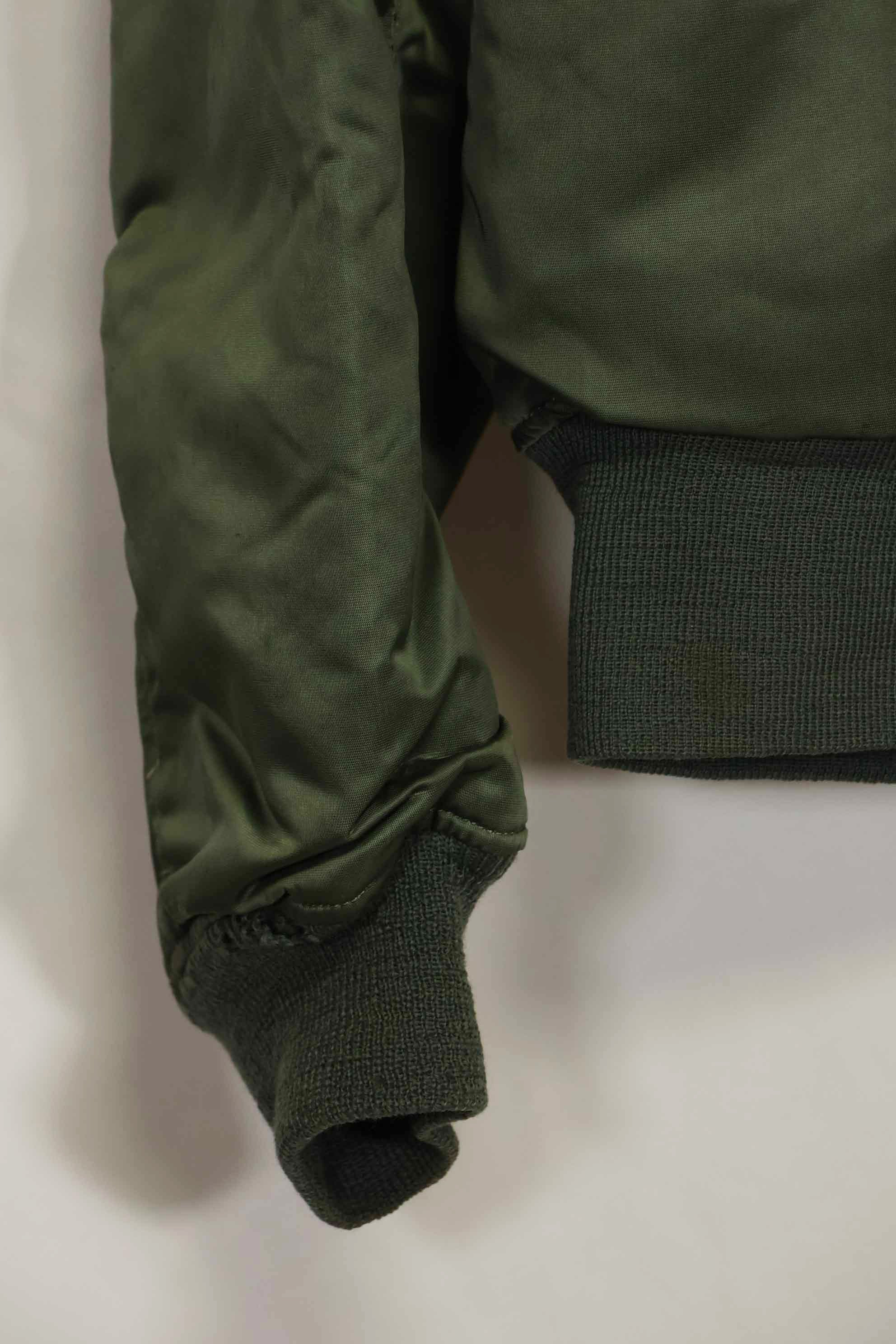 1960年契約　81st Fighter Wing　アメリカ空軍　L2-B　ファイターパイロット　ライトゾーン　フライトジャケット　中古品