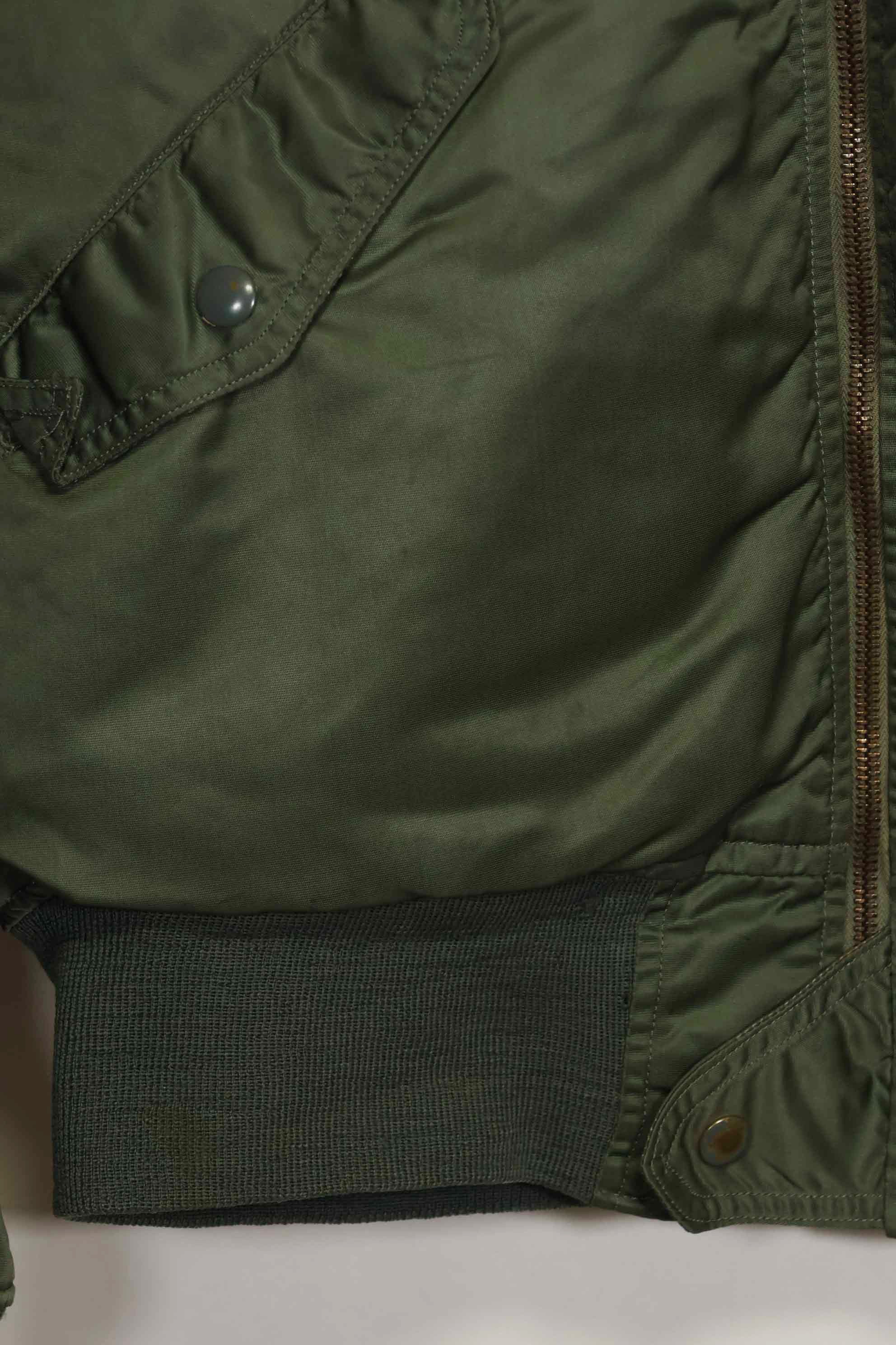 1960年契約　81st Fighter Wing　アメリカ空軍　L2-B　ファイターパイロット　ライトゾーン　フライトジャケット　中古品