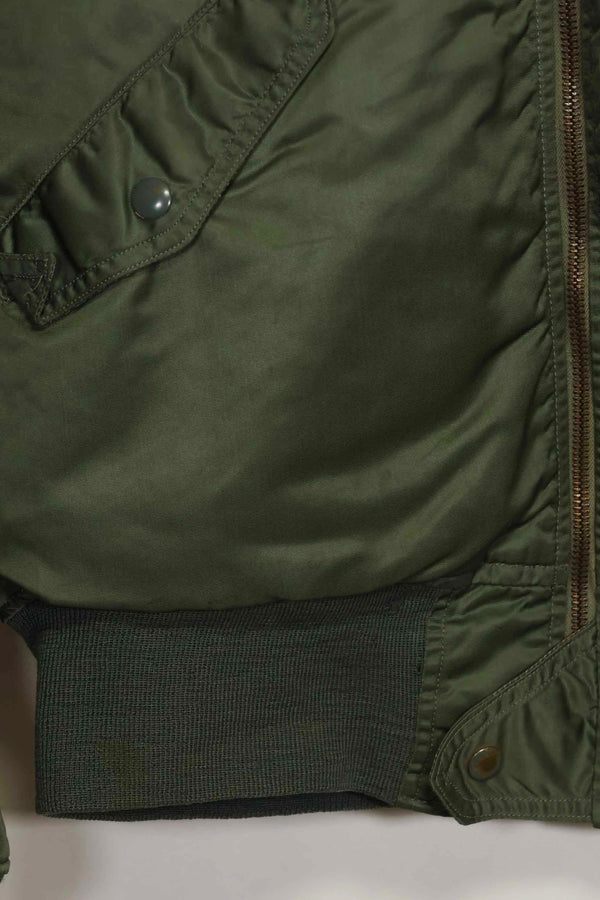 1960年契約　81st Fighter Wing　アメリカ空軍　L2-B　ファイターパイロット　ライトゾーン　フライトジャケット　中古品