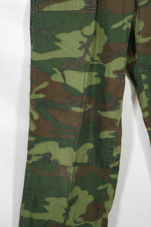 1960年代後半　ノンリップストップ生地　ERDL　ベイカーパンツ　中古品