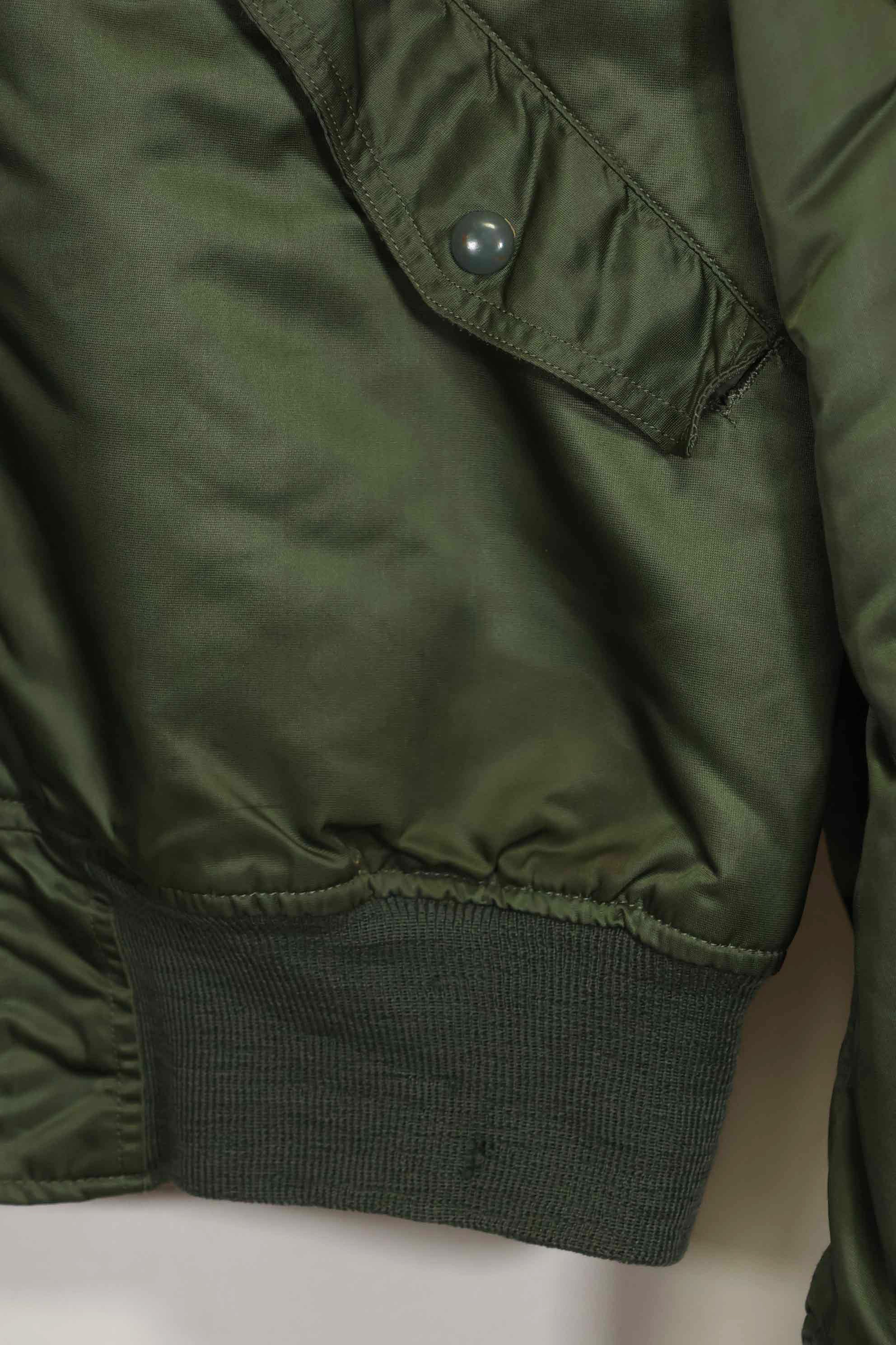 1960年契約　81st Fighter Wing　アメリカ空軍　L2-B　ファイターパイロット　ライトゾーン　フライトジャケット　中古品