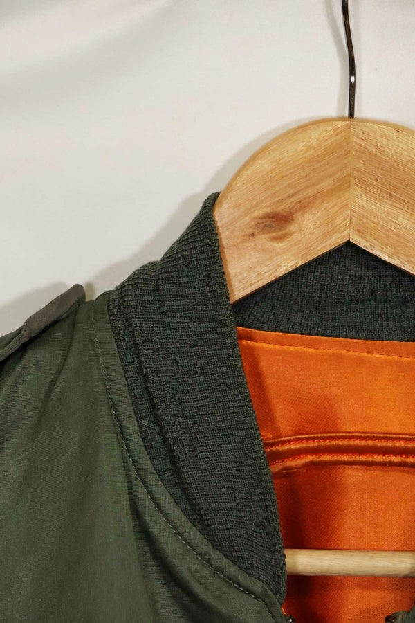 1960年契約　81st Fighter Wing　アメリカ空軍　L2-B　ファイターパイロット　ライトゾーン　フライトジャケット　中古品