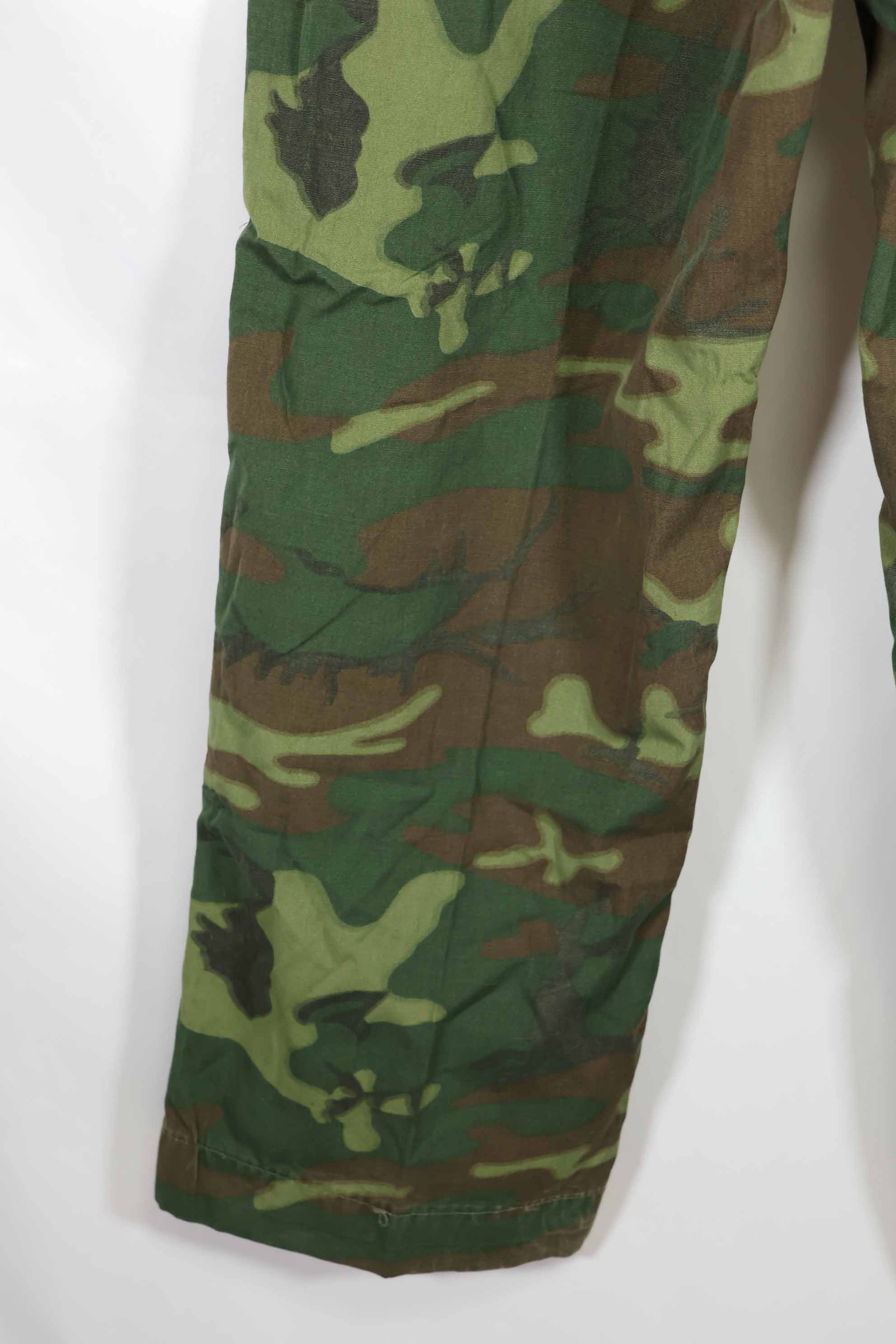 1960年代後半　ノンリップストップ生地　ERDL　ベイカーパンツ　中古品