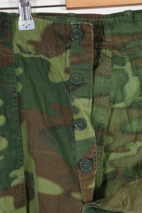 1960年代後半　ノンリップストップ生地　ERDL　ベイカーパンツ　中古品