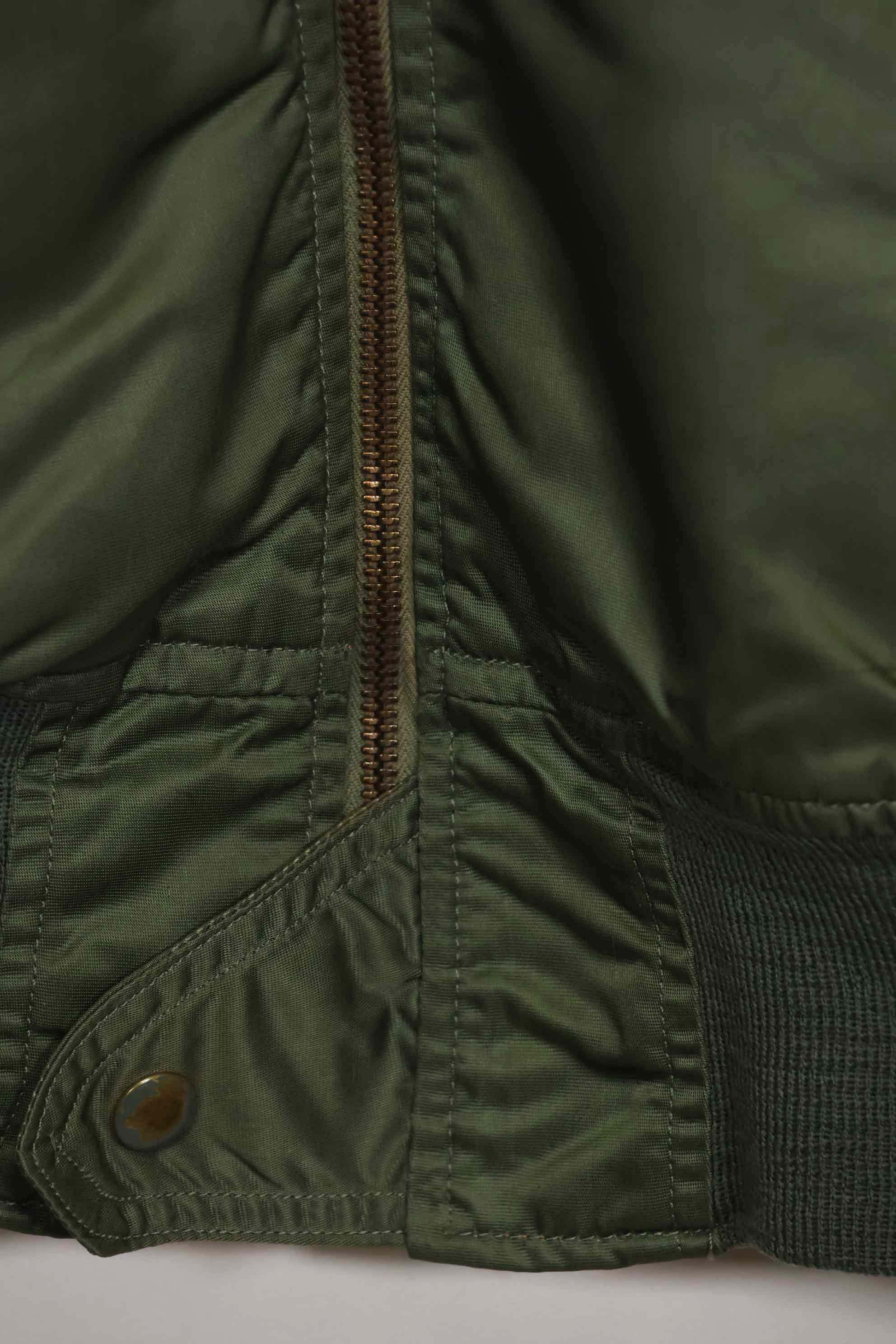 1960年契約　81st Fighter Wing　アメリカ空軍　L2-B　ファイターパイロット　ライトゾーン　フライトジャケット　中古品