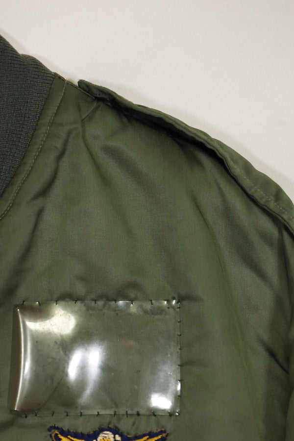1960年契約　81st Fighter Wing　アメリカ空軍　L2-B　ファイターパイロット　ライトゾーン　フライトジャケット　中古品
