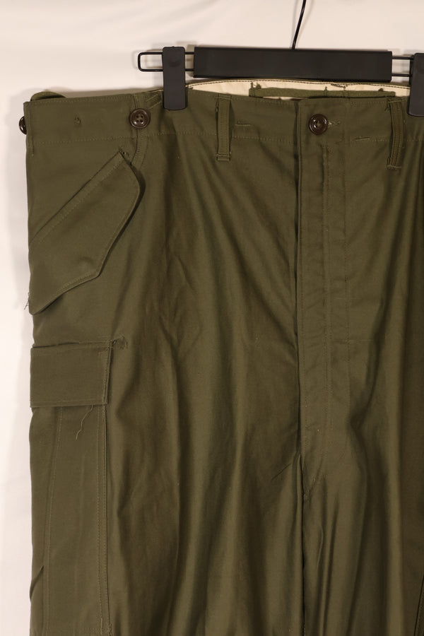 実物　1951年製　デッドストック　M51 コットン　フィールドパンツ　X-LARGE-REGULAR