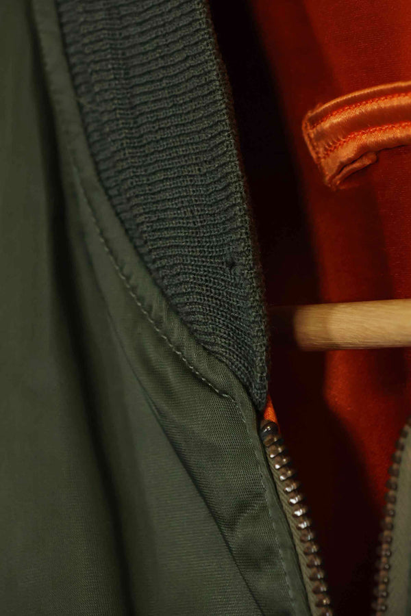 1960年契約　81st Fighter Wing　アメリカ空軍　L2-B　ファイターパイロット　ライトゾーン　フライトジャケット　中古品