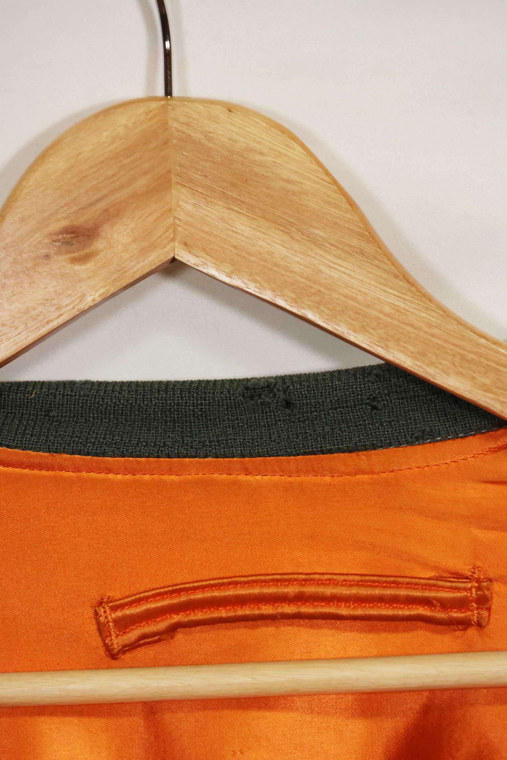 1960年契約　81st Fighter Wing　アメリカ空軍　L2-B　ファイターパイロット　ライトゾーン　フライトジャケット　中古品