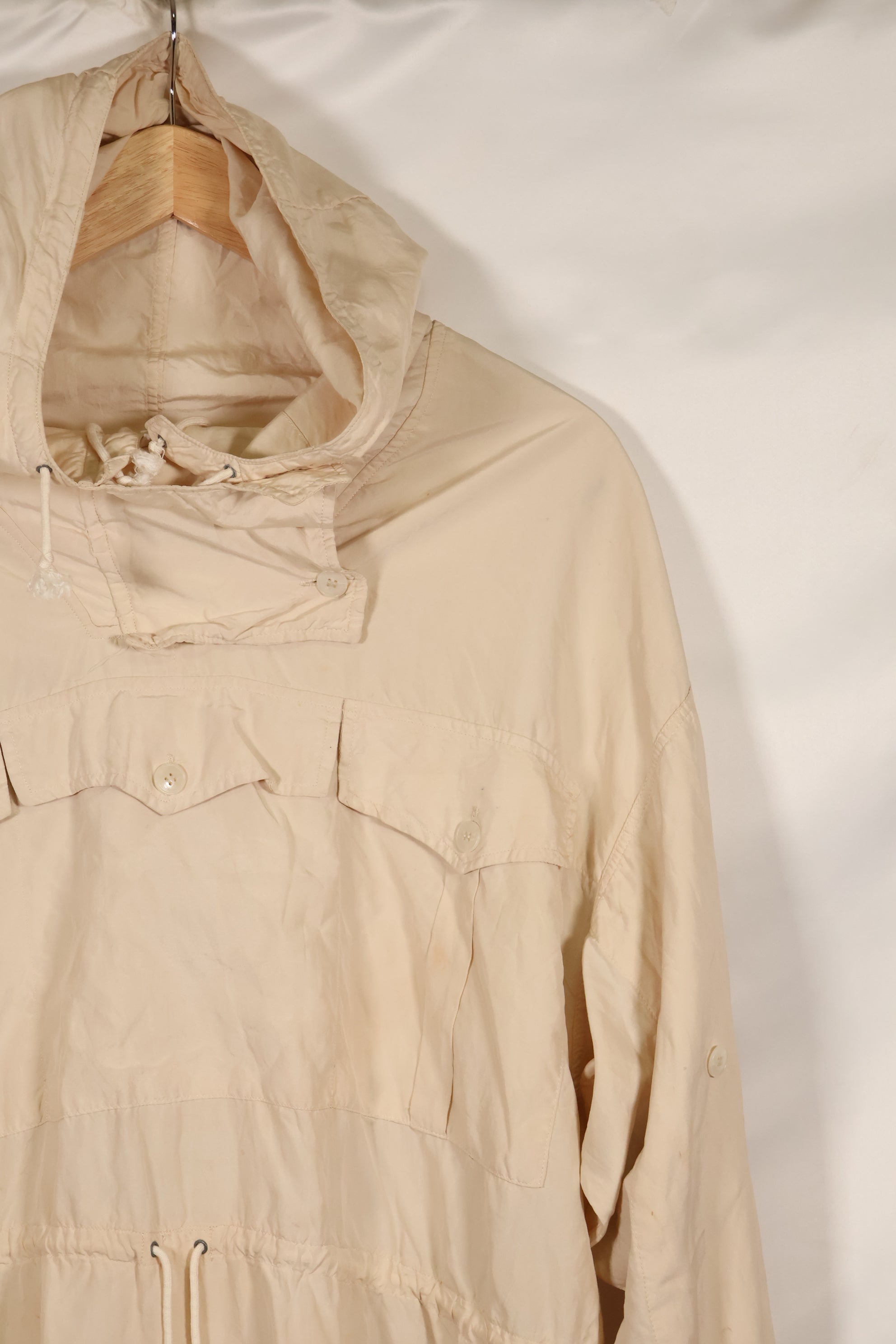 1940年代　ドイツ軍　山岳兵 アノラックパーカー　スノーカモフラージュ　状態良い　中古品