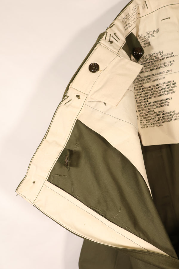 実物　1951年製　デッドストック　M51 コットン　フィールドパンツ　X-LARGE-REGULAR