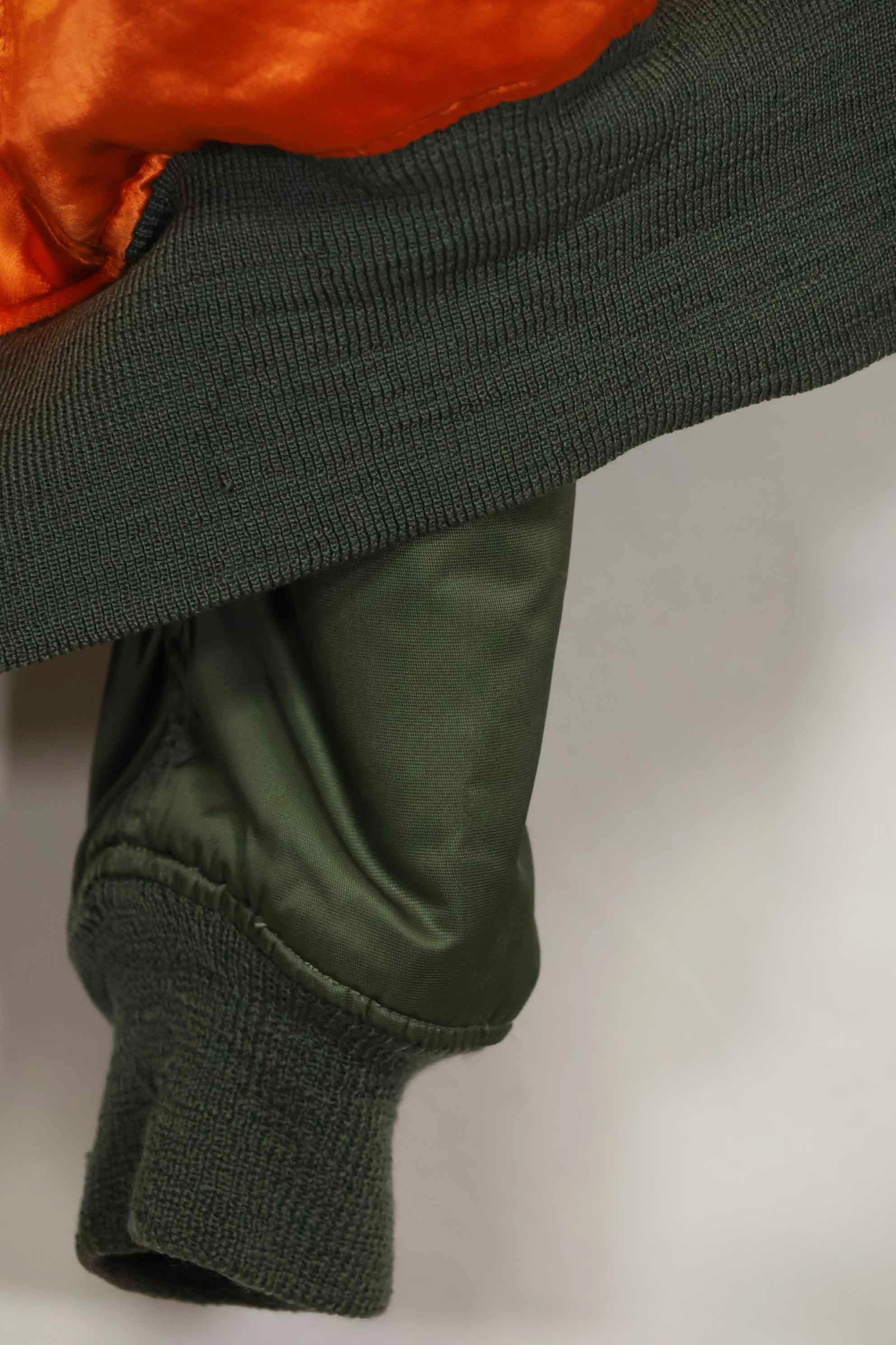 1960年契約　81st Fighter Wing　アメリカ空軍　L2-B　ファイターパイロット　ライトゾーン　フライトジャケット　中古品