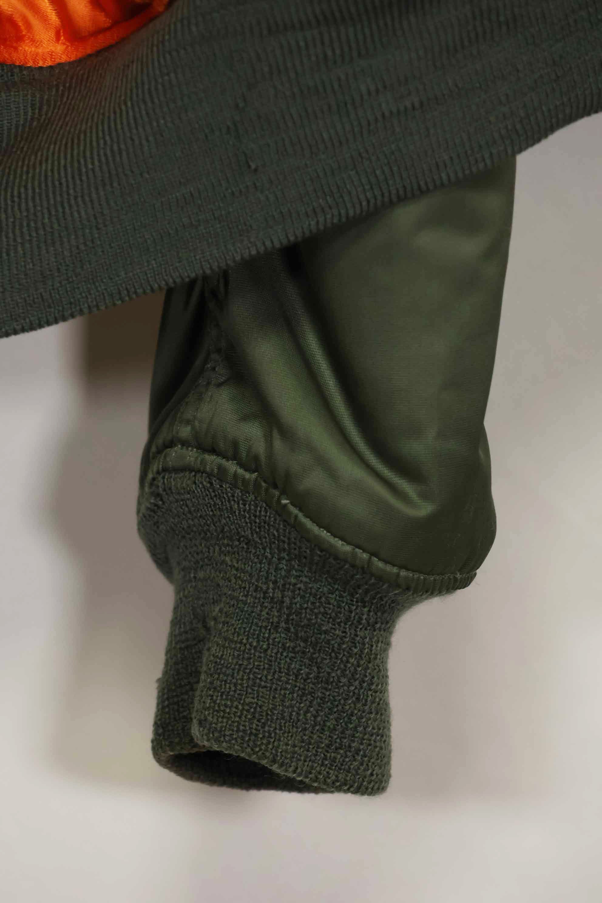 1960年契約　81st Fighter Wing　アメリカ空軍　L2-B　ファイターパイロット　ライトゾーン　フライトジャケット　中古品