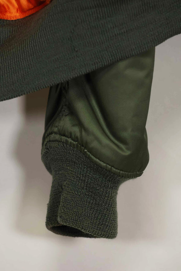 1960年契約　81st Fighter Wing　アメリカ空軍　L2-B　ファイターパイロット　ライトゾーン　フライトジャケット　中古品