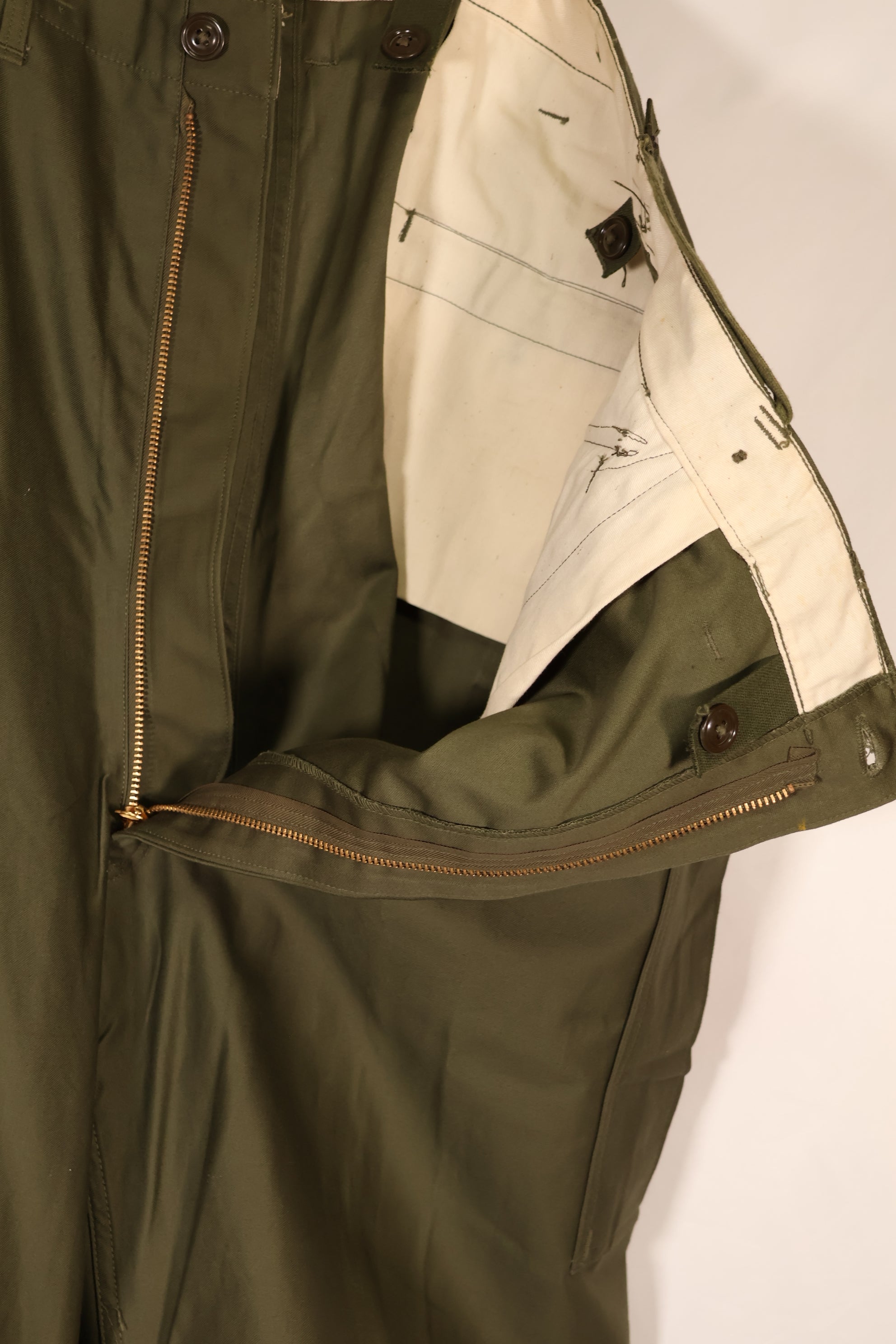 実物　1951年製　デッドストック　M51 コットン　フィールドパンツ　X-LARGE-REGULAR