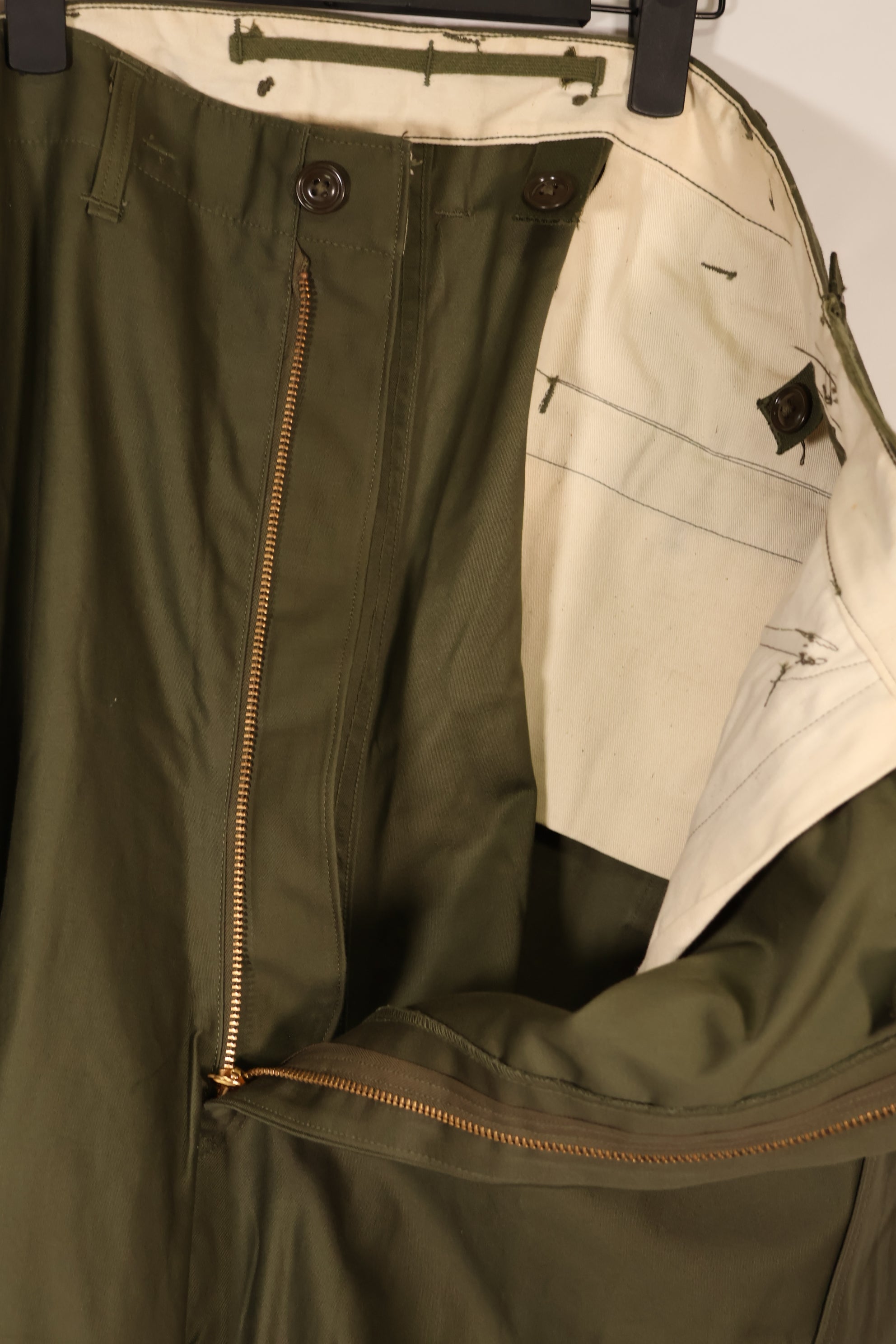 実物　1951年製　デッドストック　M51 コットン　フィールドパンツ　X-LARGE-REGULAR