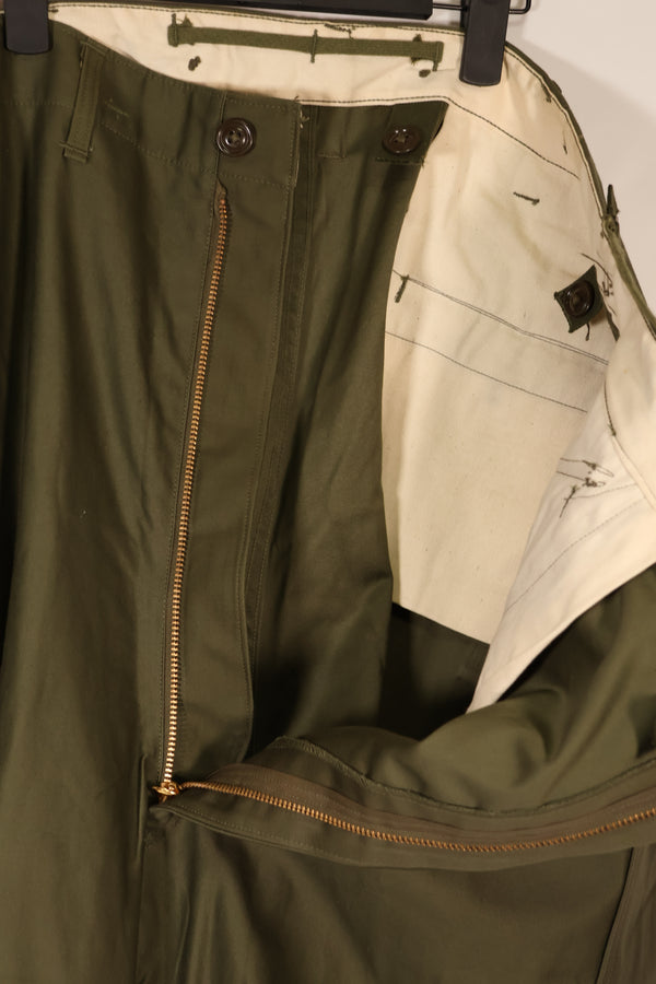 実物　1951年製　デッドストック　M51 コットン　フィールドパンツ　X-LARGE-REGULAR