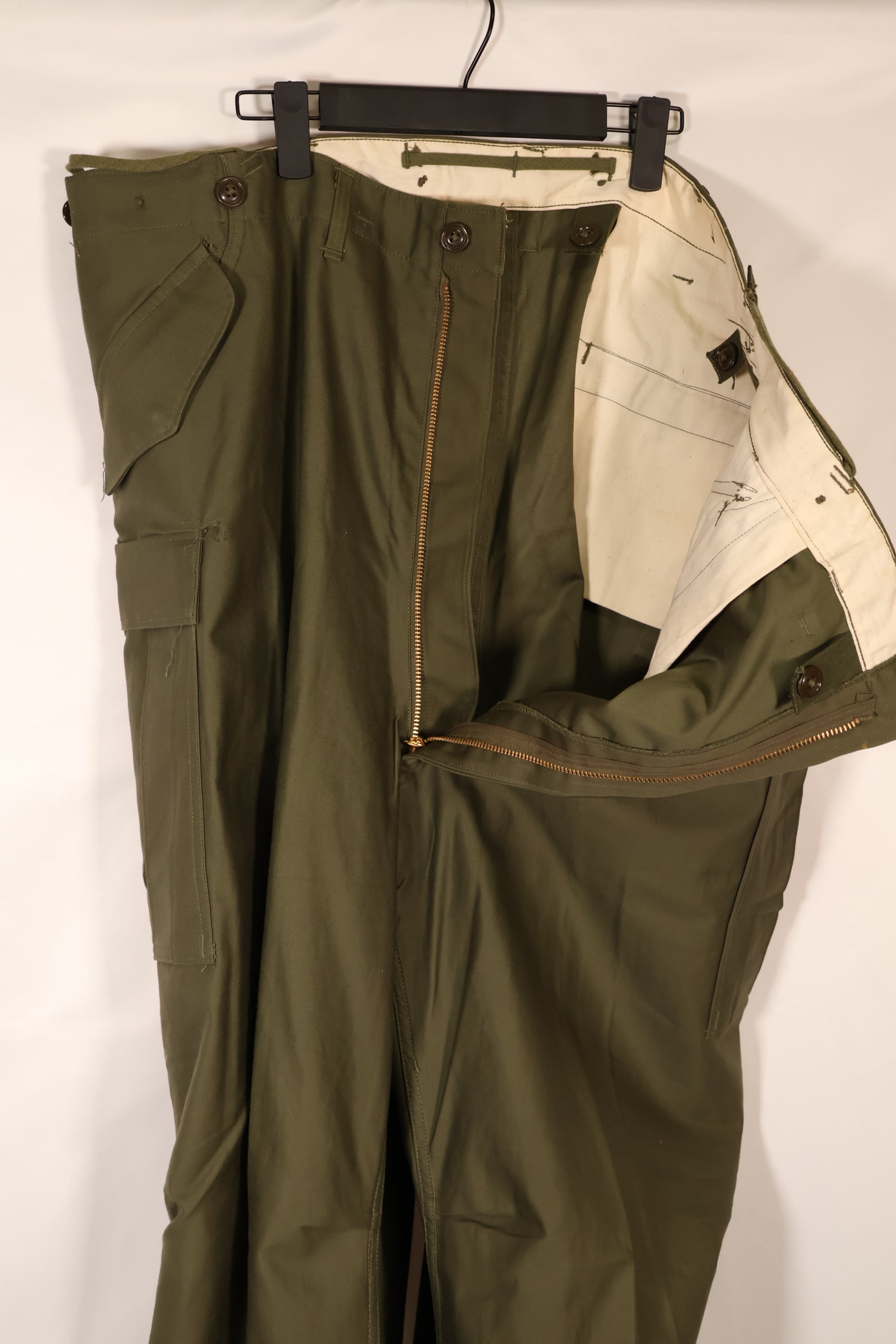 実物　1951年製　デッドストック　M51 コットン　フィールドパンツ　X-LARGE-REGULAR