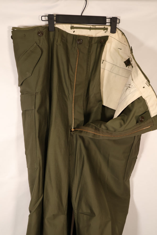 実物　1951年製　デッドストック　M51 コットン　フィールドパンツ　X-LARGE-REGULAR