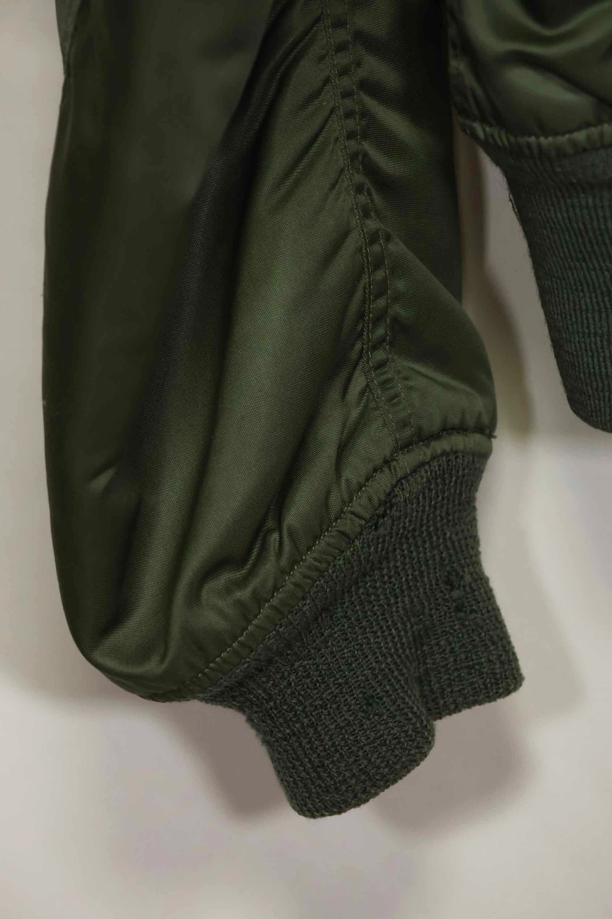 1960年契約　81st Fighter Wing　アメリカ空軍　L2-B　ファイターパイロット　ライトゾーン　フライトジャケット　中古品