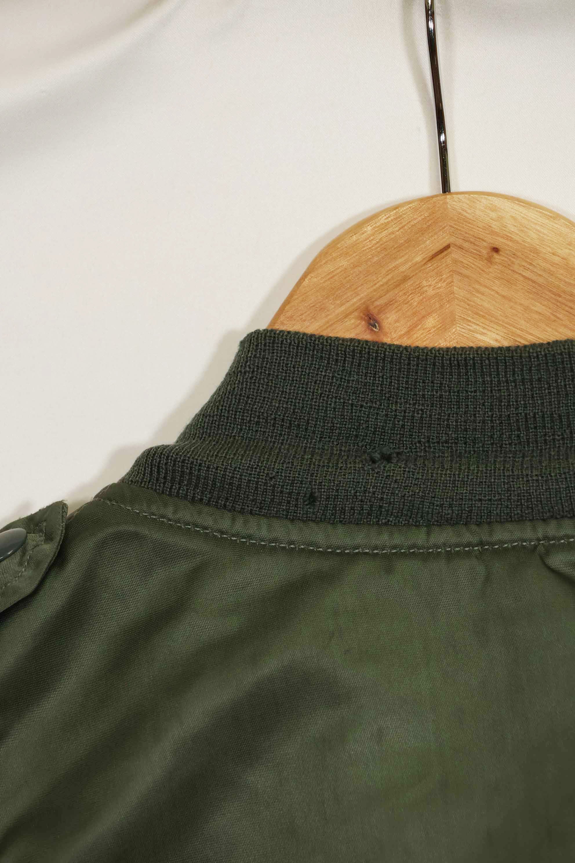 1960年契約　81st Fighter Wing　アメリカ空軍　L2-B　ファイターパイロット　ライトゾーン　フライトジャケット　中古品