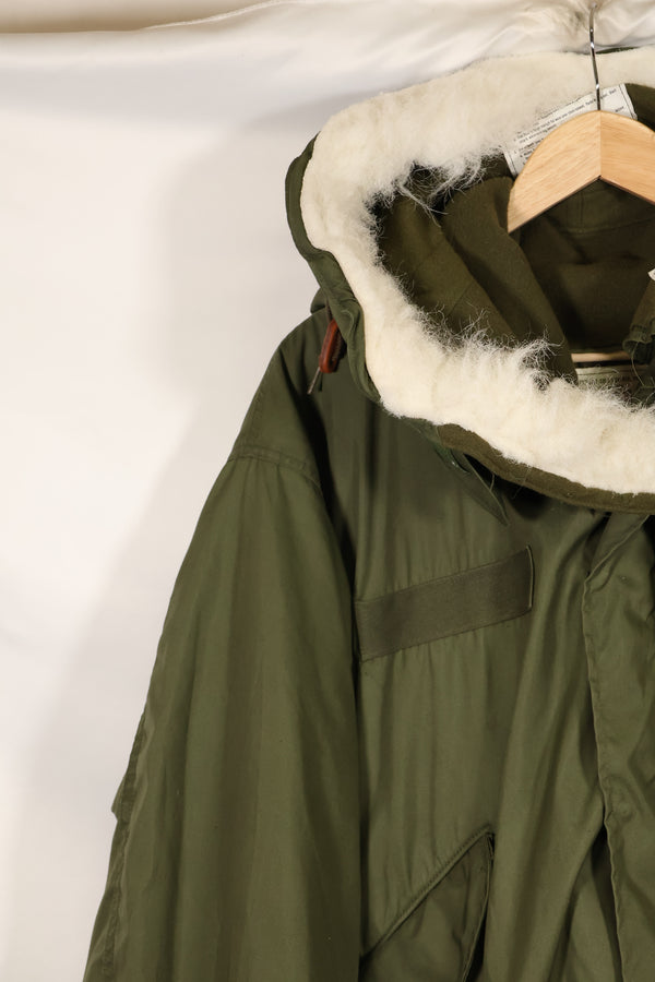 1983年契約　SMALL アメリカ軍　M65 フィールドパーカー　フィッシュテイル　状態良い　中古品