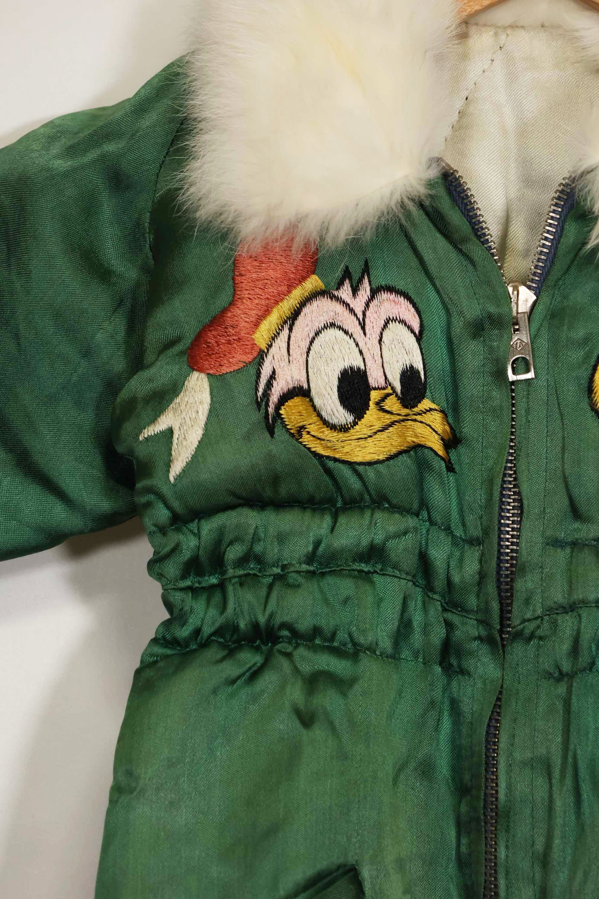 1950年代　日本製　米兵向けお土産品　子供用　フライトスーツ　虎入り　未使用品