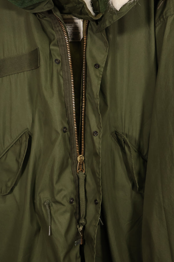 1983年契約　SMALL アメリカ軍　M65 フィールドパーカー　フィッシュテイル　状態良い　中古品