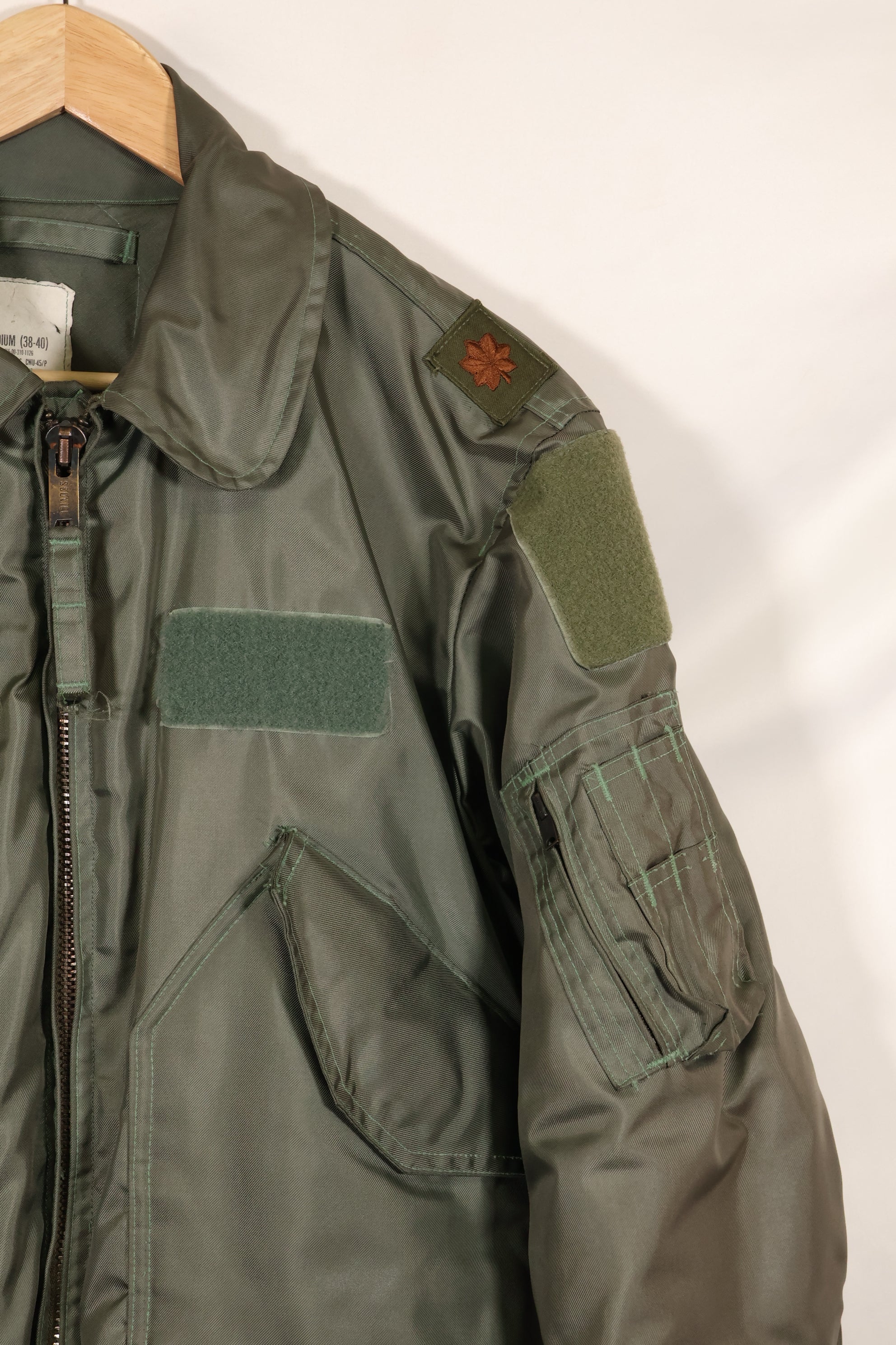 1998年契約　MEDIUM アメリカ海軍　CWU-45P　フライトジャケット　中古品 状態良い