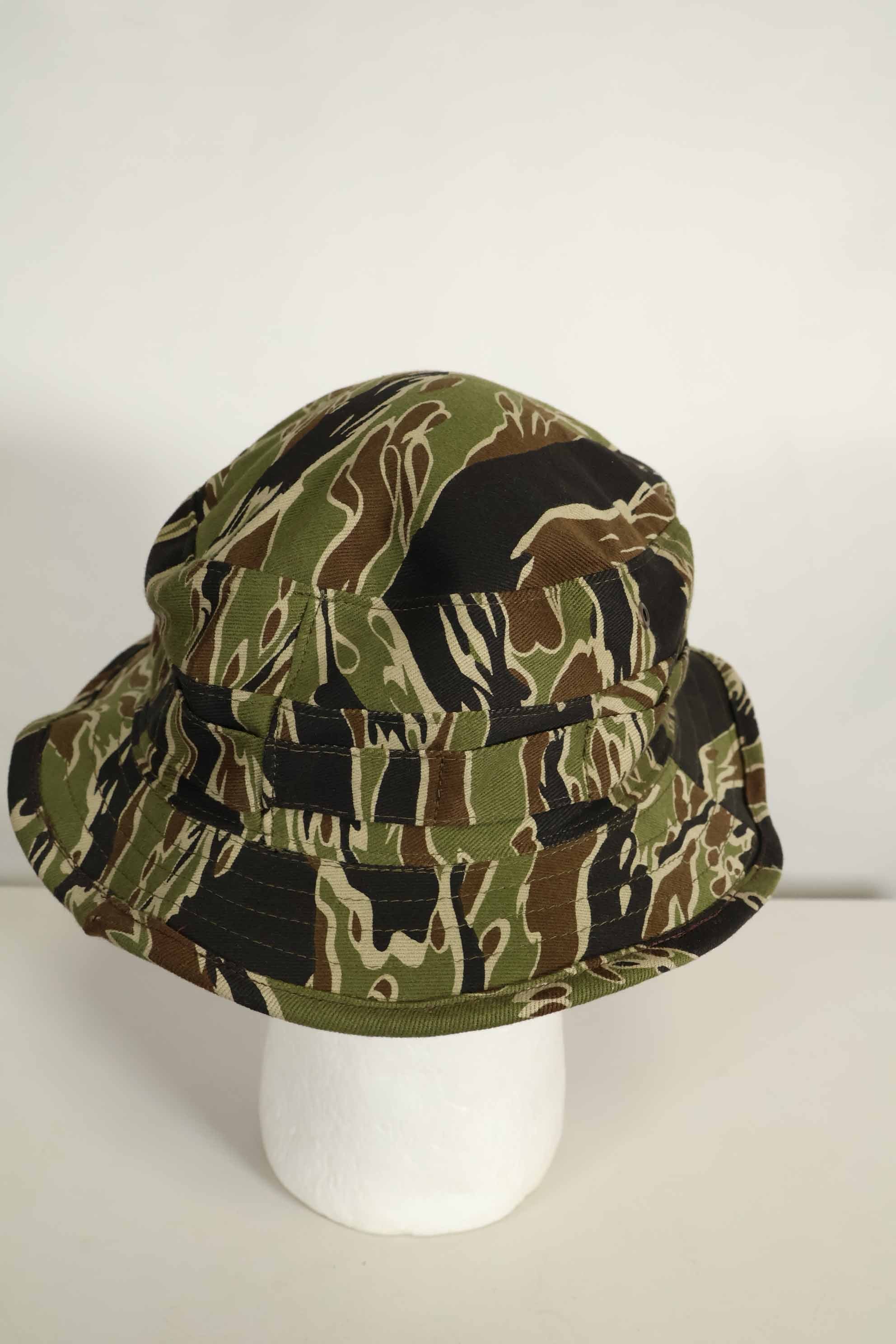 数量限定生産　MILITARIA 1911 初期ゴールドタイガー  CISOカットブーニーハット　ショートブリム改造　A